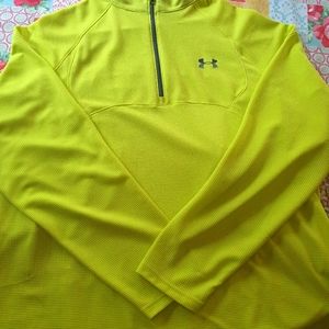 Under Armor pull over yellow xxl